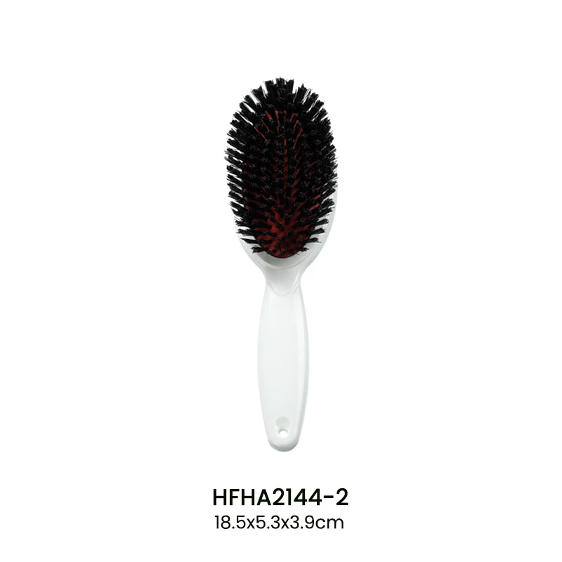 ABSプラスチック楕円形パドルヘアブラシ