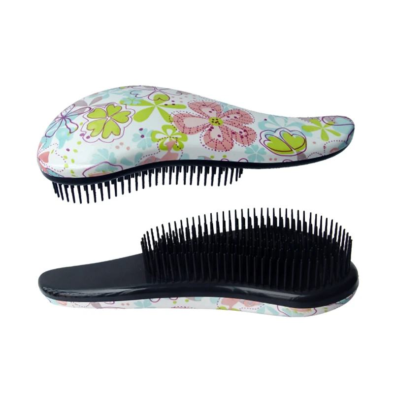 レイヤードトゥース付きビッグもつれほぐしヘアブラシ
