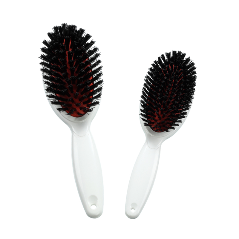 ABSプラスチック楕円形パドルヘアブラシ