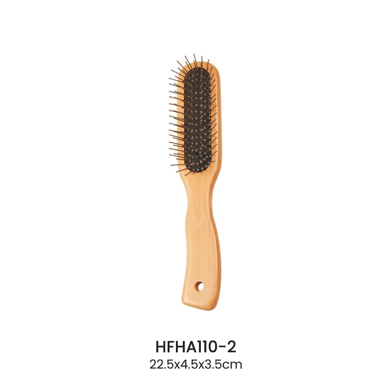 ミックスブラストル木製パドルヘアブラシ 卸売用