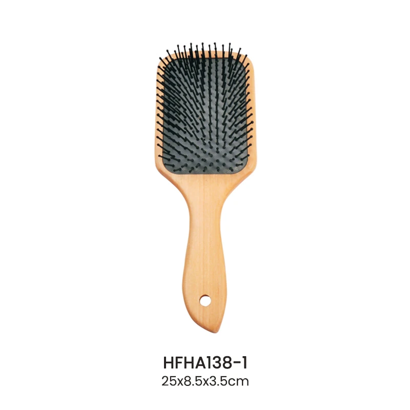鮮やかなナイロンピンをつけたSchima Superbaヘアブラシ