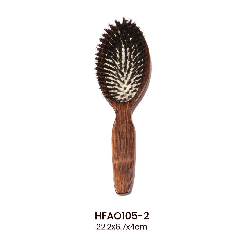 オーク材 オーバル クッション ヘアブラシ（マルチサイズ）卸売