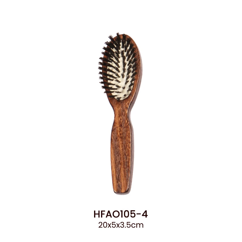 オーク材 オーバル クッション ヘアブラシ（マルチサイズ）卸売